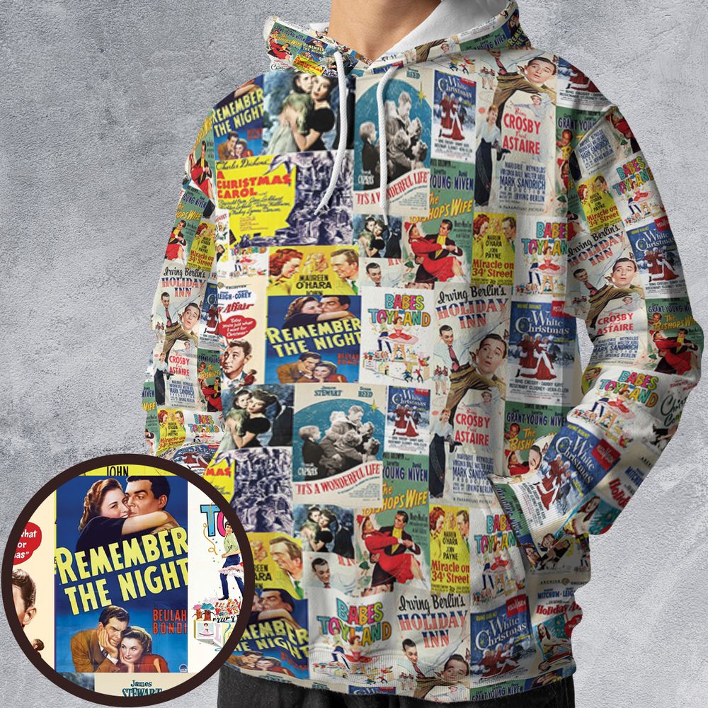 All-over Print Hoodie - YMSE4DBY -  - 1