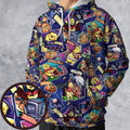 Pooh Bear Halloween All-over Print Hoodie