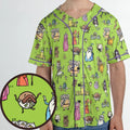 Finn Holy Adventure Adventure Time and Monty Python and the Holy Grail Unisex Baseball Jersey