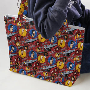 Boldly Star Trek Large Tote Bag