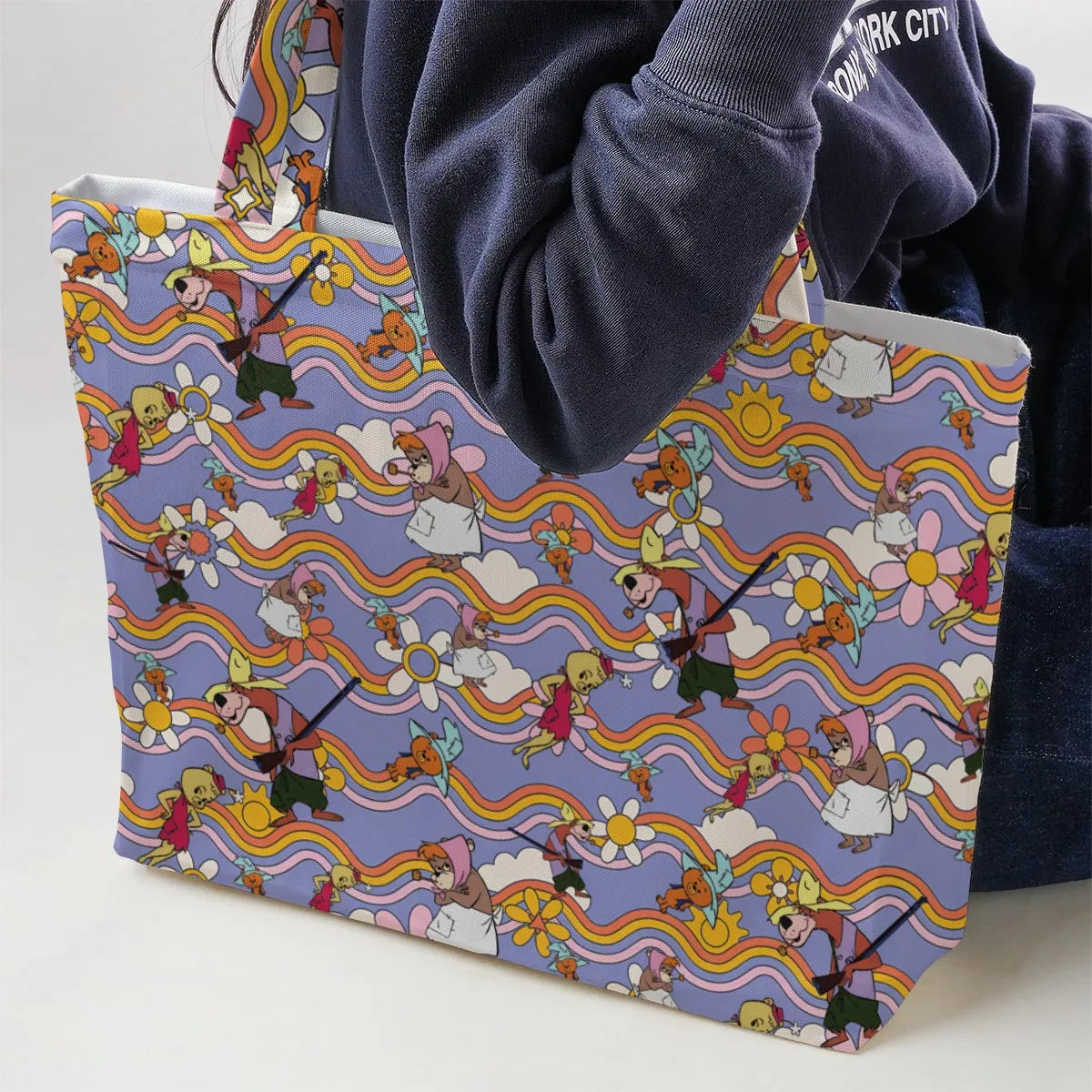 The Hillbilly Bears Large Tote Bag
