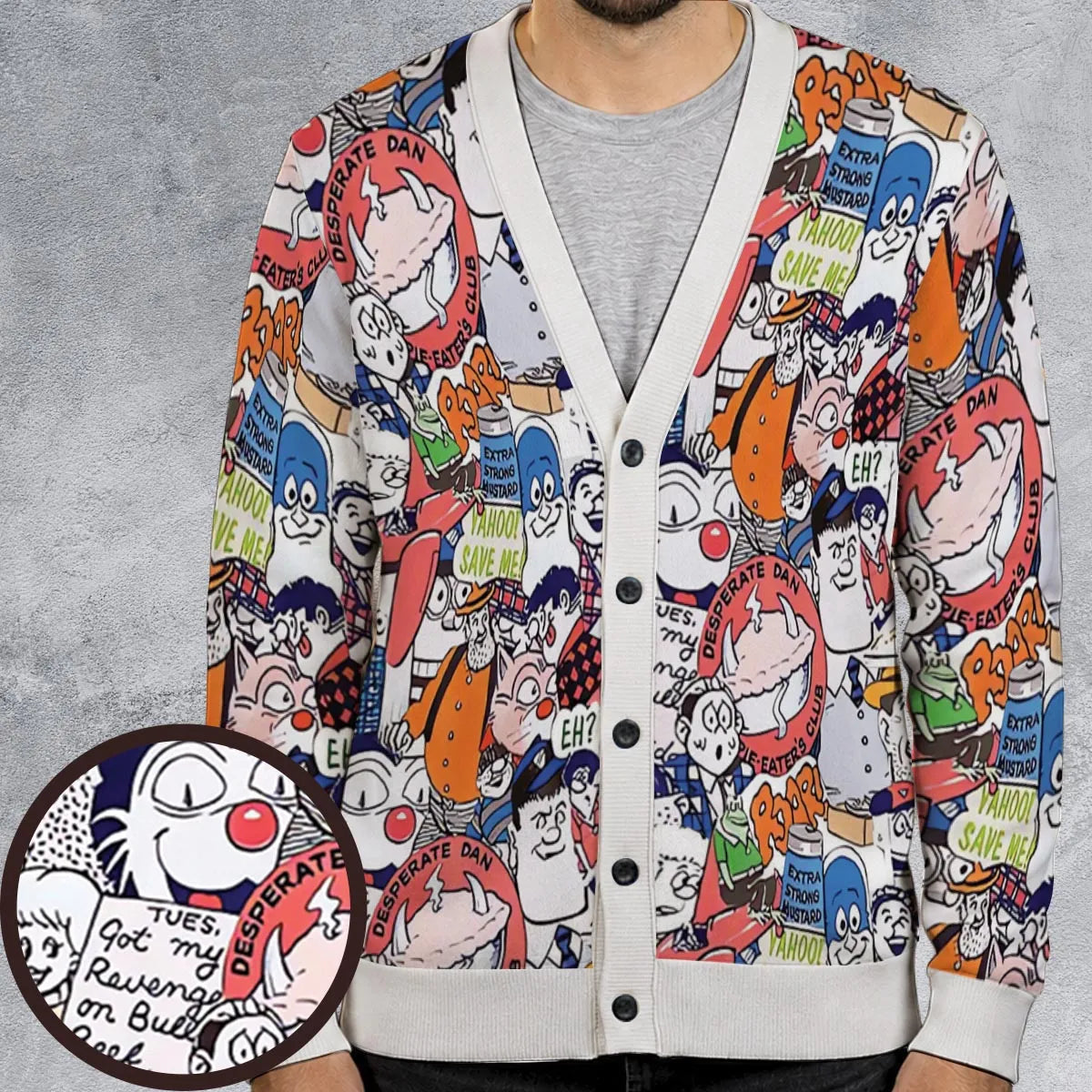 The Dandy and The Beano Cardigan