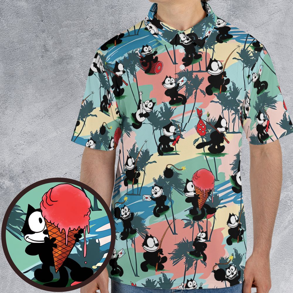 Wandering Cartoon Cat -  - 1