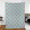 Golden Girls Patterned Fleece Blanket