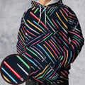 Lightsabers Star Wars Pattern All-over Print Hoodie