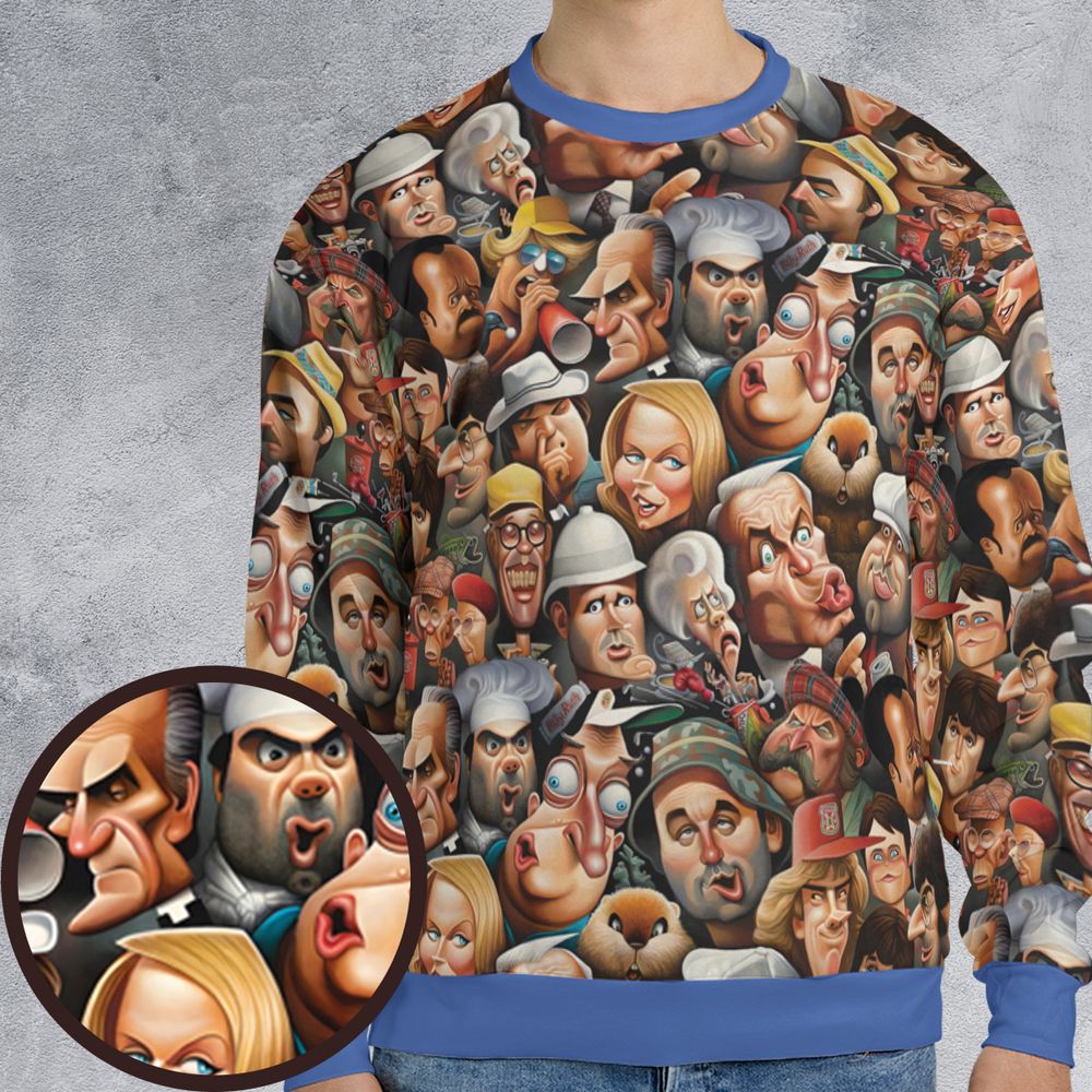 All-over Print Sweatshirt - YLDYQU6M -  - 1