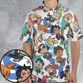 Pokemon Trainer AOP Men/Women Polo Shirt
