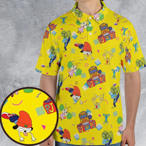 Parappa and Friends AOP Men/Women Polo Shirt