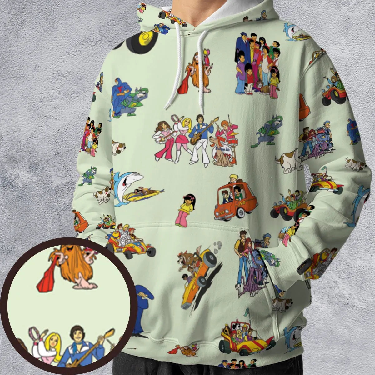 Scooby-Doo ripoffs All-over Print Hoodie