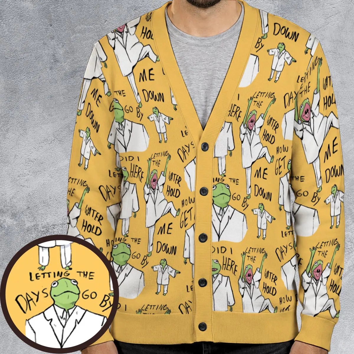 Once In A Lifetime Kermit Cardigan