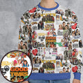 Stuck in the 80s Famous Sitcom All-over Print Sweatshirt