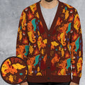 Charizard Arcanine Torchic Fire Pokemon Cardigan