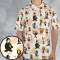 Nostalgia Underdog Characters AOP Men/Women Polo Shirt
