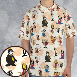 Nostalgia Underdog Characters AOP Men/Women Polo Shirt