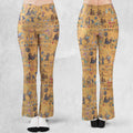 Link's Journey Tapestry The Legend Of Zelda Flare Leggings
