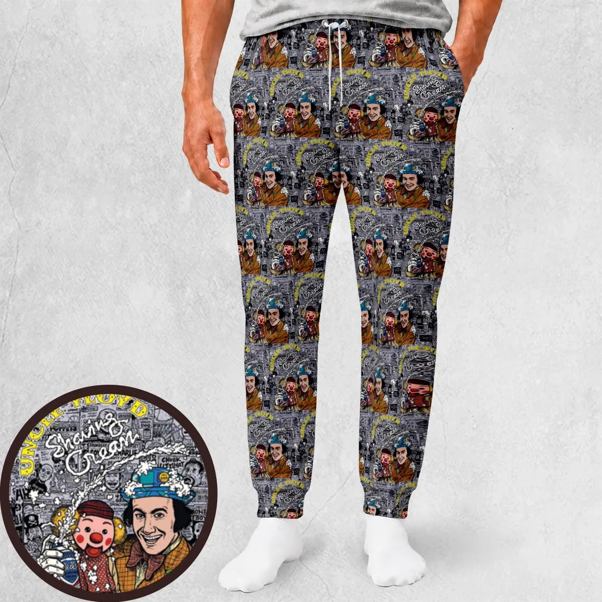 Uncle Floyd Sharing Cream Sweatpants