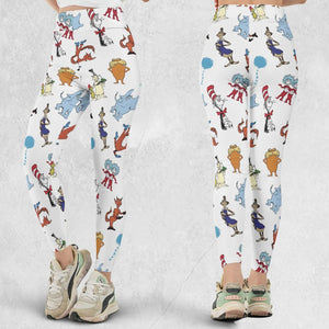 Seuss Swag Dr. Seuss Legging