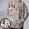 Many Faces of Twin Peaks All-over Print Hoodie