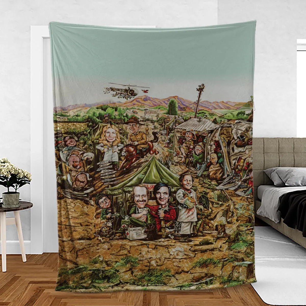 M*A*S*H Movie Art Fleece Blanket
