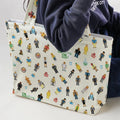 Breaking Bad in Pixels Pattern Large Tote Bag