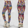 Retro Mansion Collage Legging