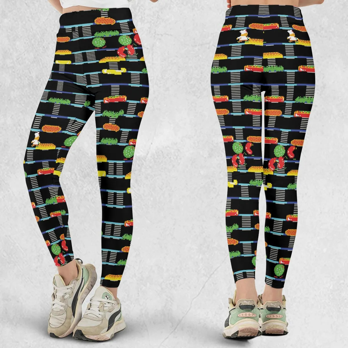 BurgerTime Arcade Game Legging