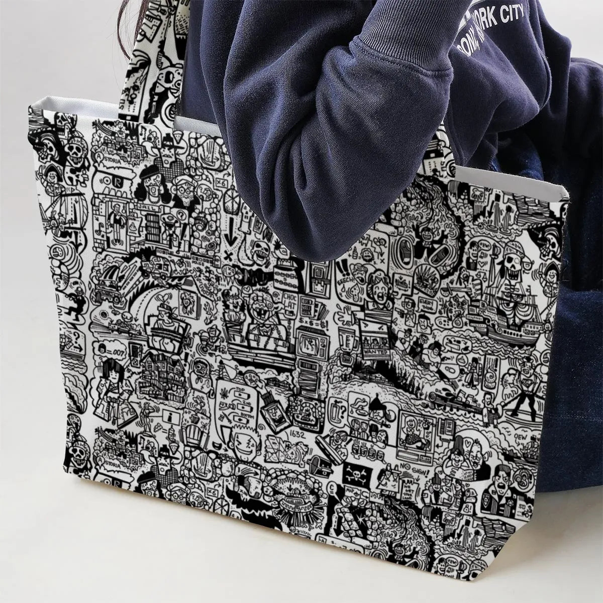 Classic Adventures The Goonies Large Tote Bag