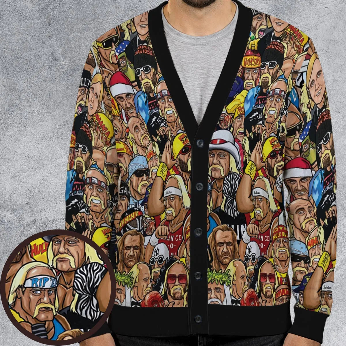 Classic Wrestlers Cardigan