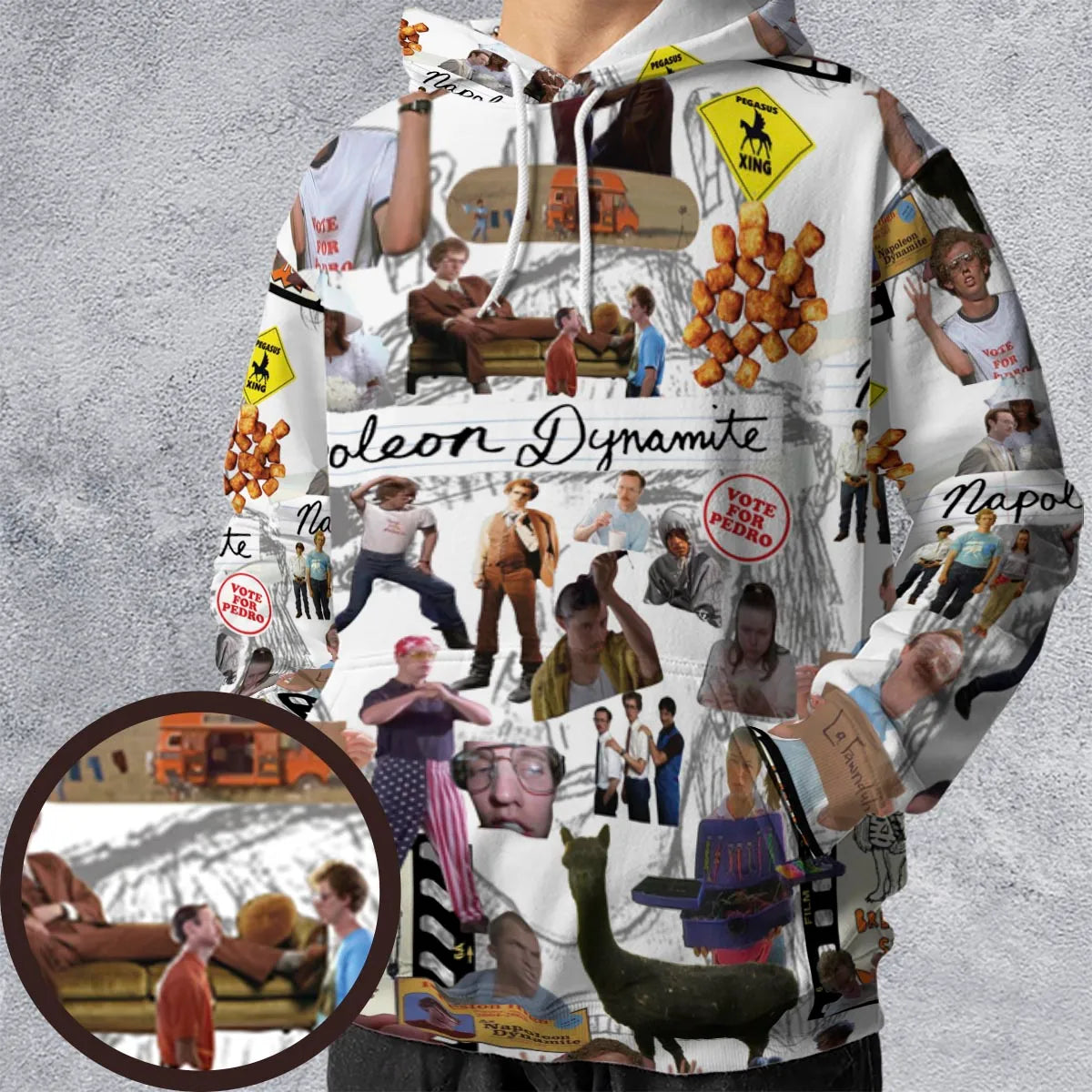 Napoleon Dynamite Journal All-over Print Hoodie