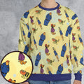 Hong Kong Phooey Power All-over Print Sweatshirt