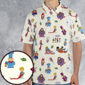 Schoolhouse Rock Characters AOP Men/Women Polo Shirt