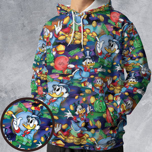 All-over Print Hoodie - XSW9FL25 -  - 1