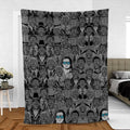 Obey Consume They Live Fleece Blanket