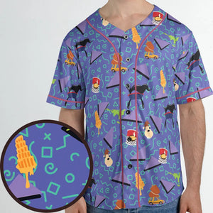 90's Styled Goofy Movie Unisex Baseball Jersey