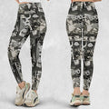 Monty Picasso Style Art Legging