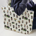 Hey Arnold Characters Large Tote Bag