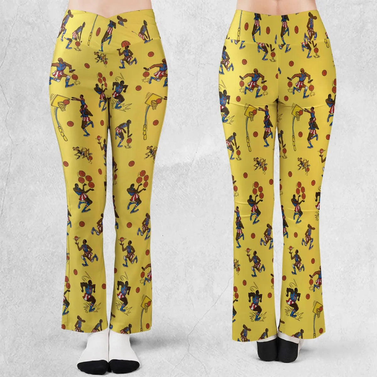 Harlem Globetrotters Flare Leggings
