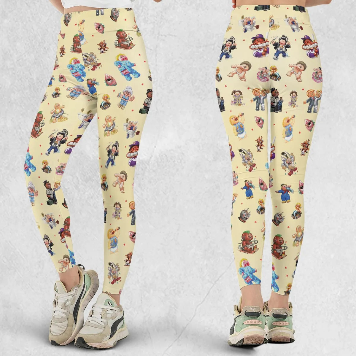 90s Garbage Pail Kids Legging