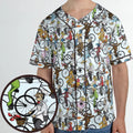 Tour De Muppet The Muppet Movie Unisex Baseball Jersey