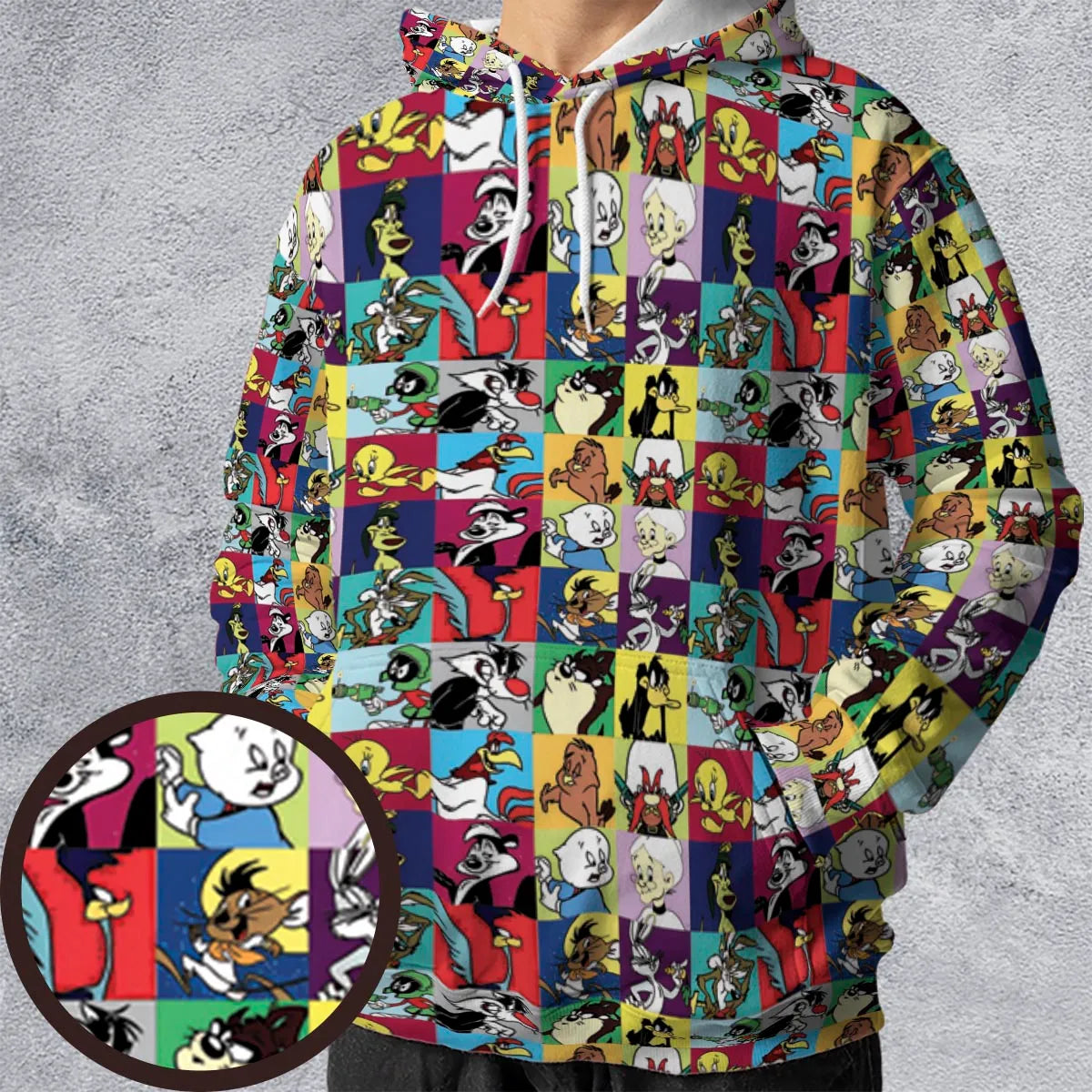 Saturday Morning Nostalgia All-over Print Hoodie