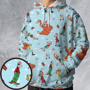 All-over Print Hoodie - CCAD5J82 -  - 1
