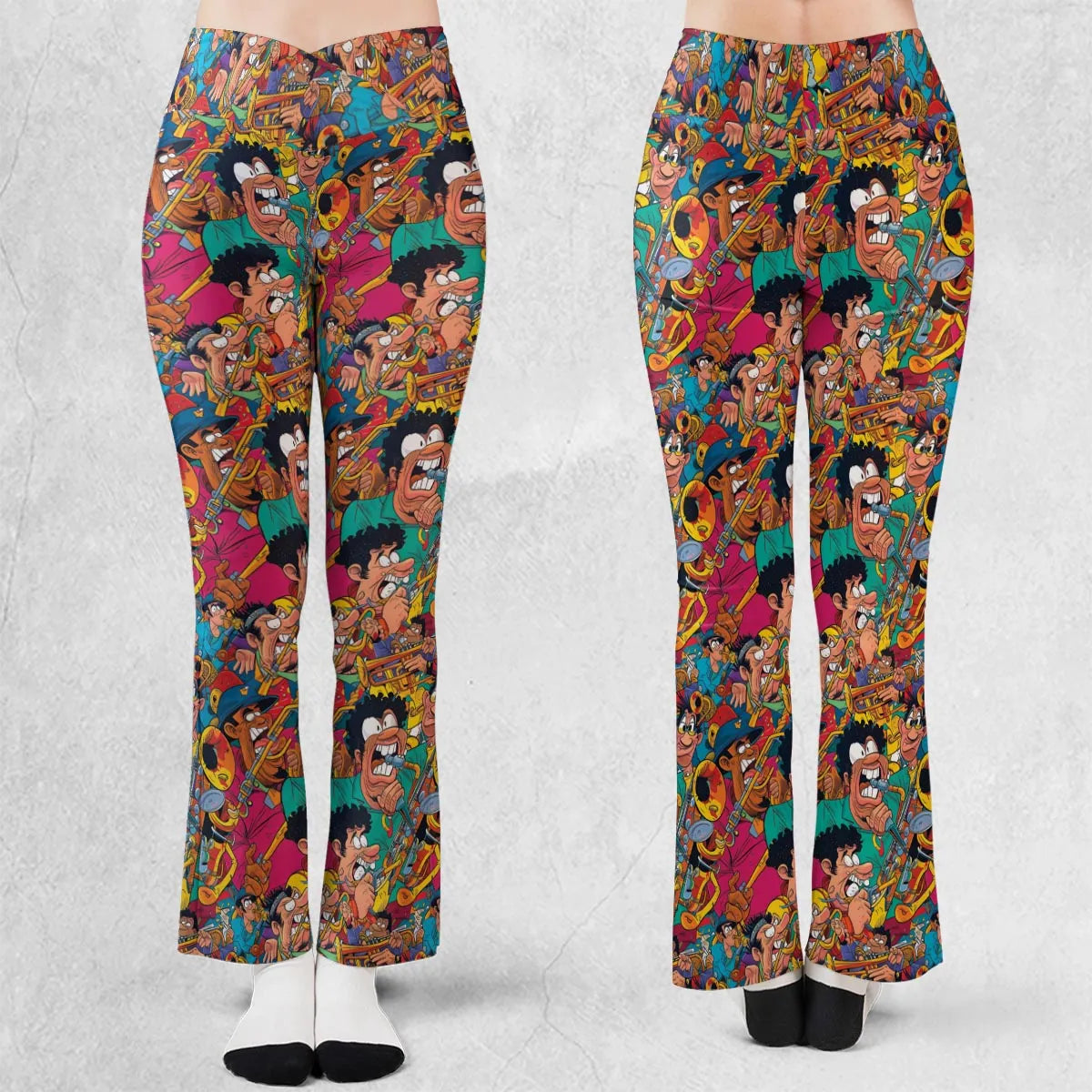 Fat Albert Animated Spin-offs Flare Leggings