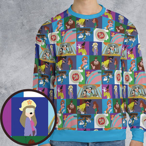 All-over Print Sweatshirt - 7H8PJCJP -  - 1