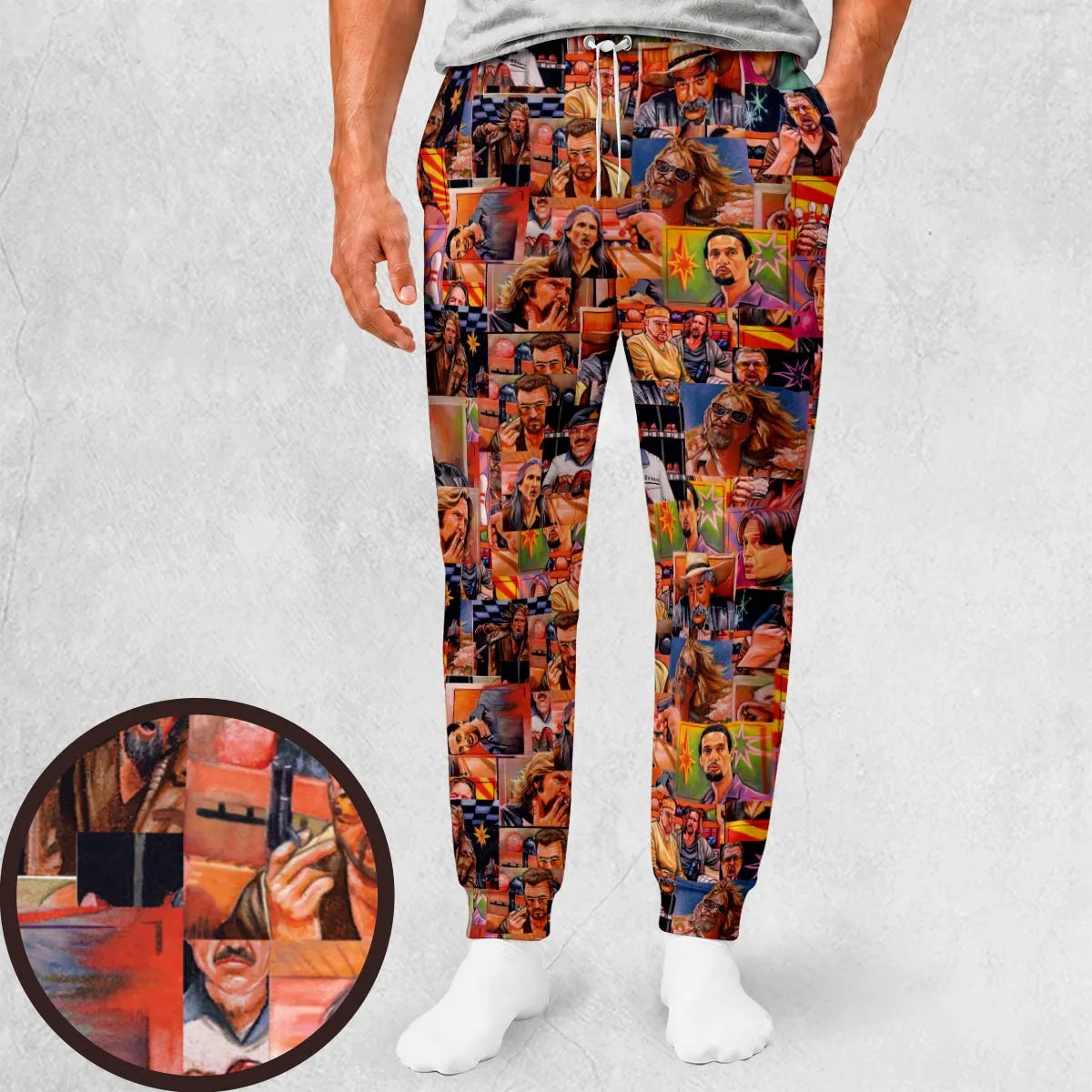 The Big Lebowski Painting Pattern Sweatpants