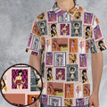 Dr. Mrs. The Monarch The Venture Bros. Magazine Poses AOP Men/Women Polo Shirt
