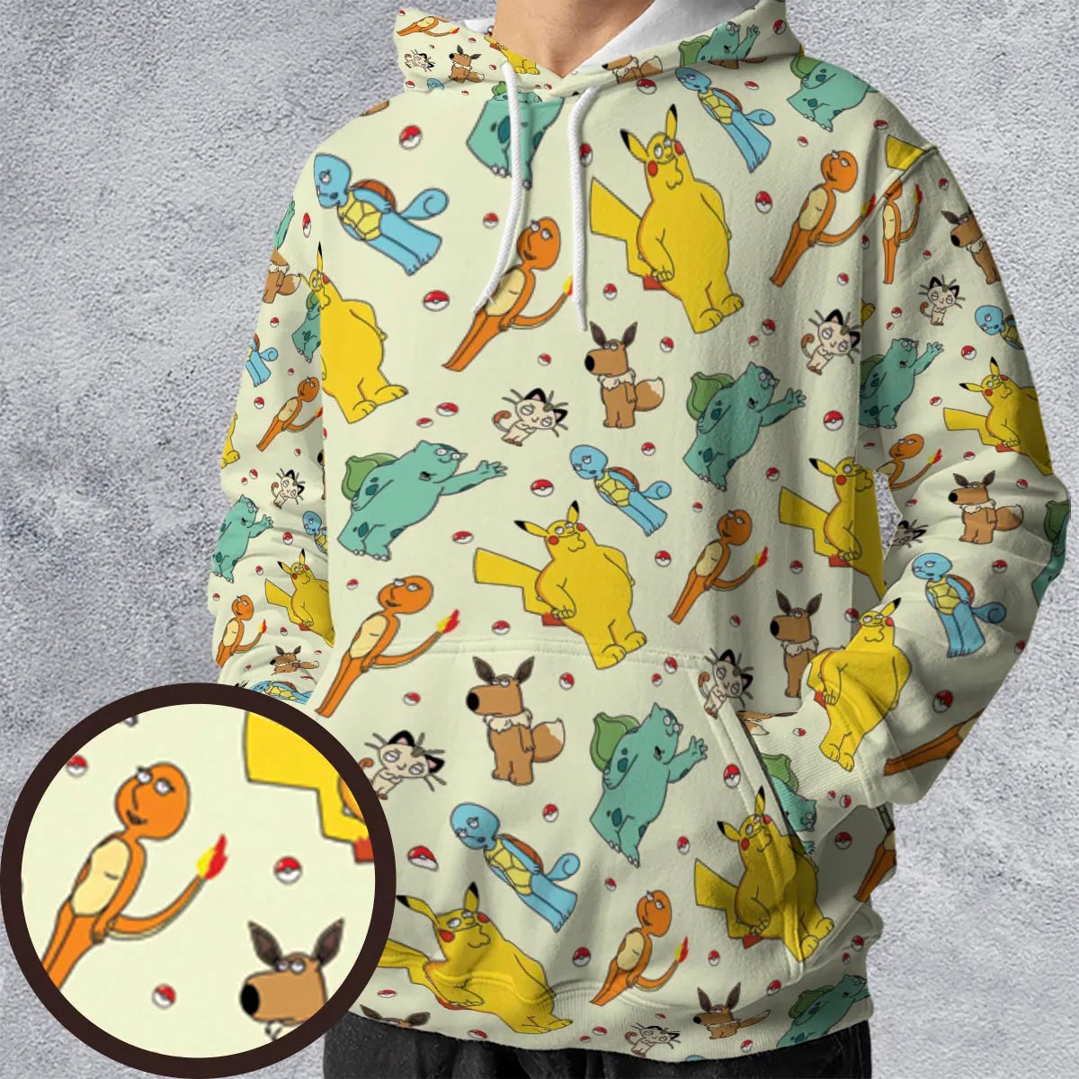 Family 'Mon Mashup All-over Print Hoodie