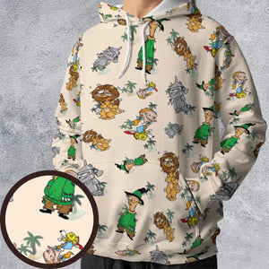 Cartoon Mashup Ed, Edd n Eddy All-over Print Hoodie