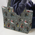 Unusual Christmas Krampus Large Tote Bag