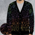 DnD Tabletop RPG Pattern Cardigan