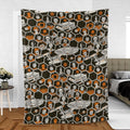 TrekToon Star Trek Hive Pattern Fleece Blanket